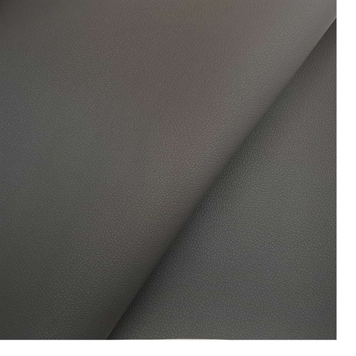 экокожа Dakota антарацит на ткани - фото