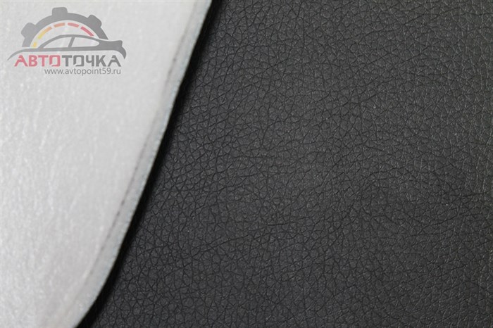 Экокожа Орегон на поролоне черная