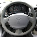 Оплетка на руль из натуральной кожи Hyundai Accent с подушкой безопасности 3040 - фото 10910