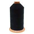 Нитки Gutermann 20 (000) черный 2000 м - фото