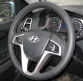 КОЖАНАЯ НАКЛАДКА НА РУЛЬ HYUNDAI I20