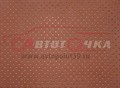 экокожа перфорированная темно-коричневая